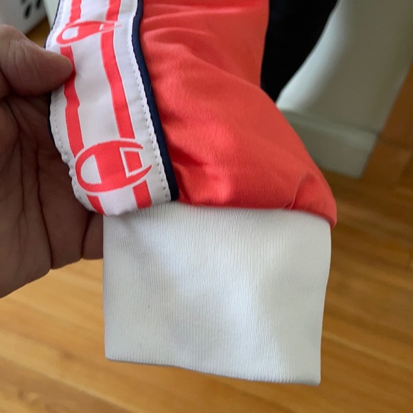 NWOT Champion Orange Sports Jacket, Size L - Picture 8 of 15